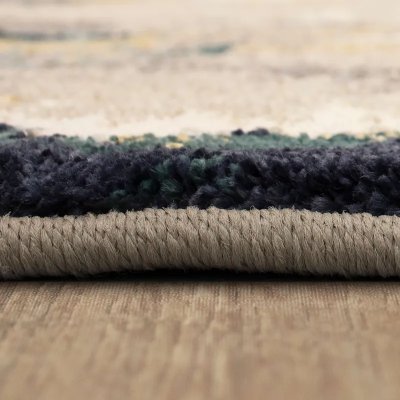 Soiree Gimlet Mallard Green Rug - 5'3" x 7'10" Pile