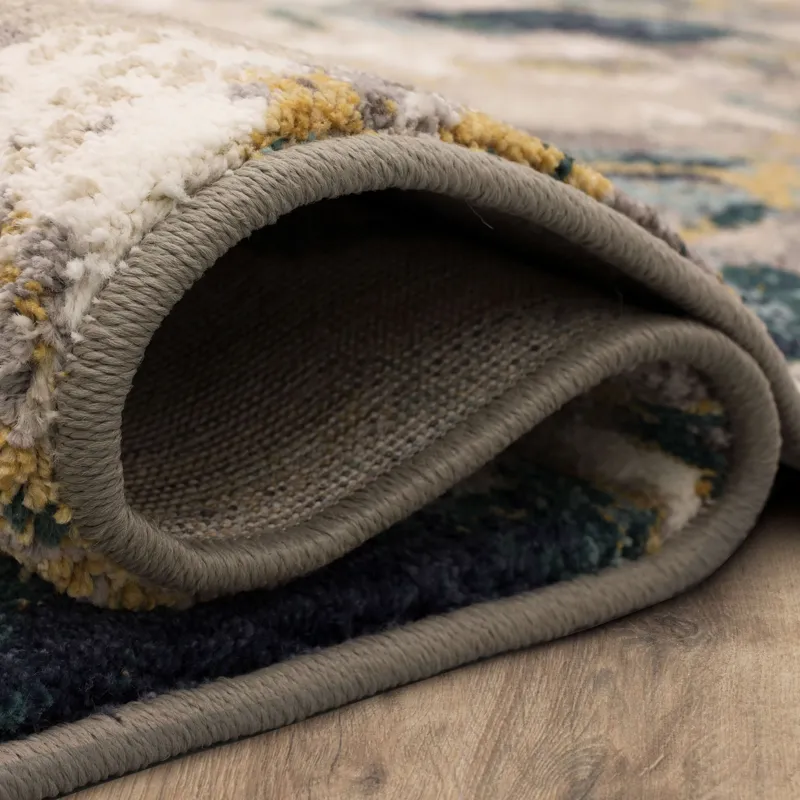 Soiree Gimlet Mallard Green Rug - 5'3" x 7'10" Roll