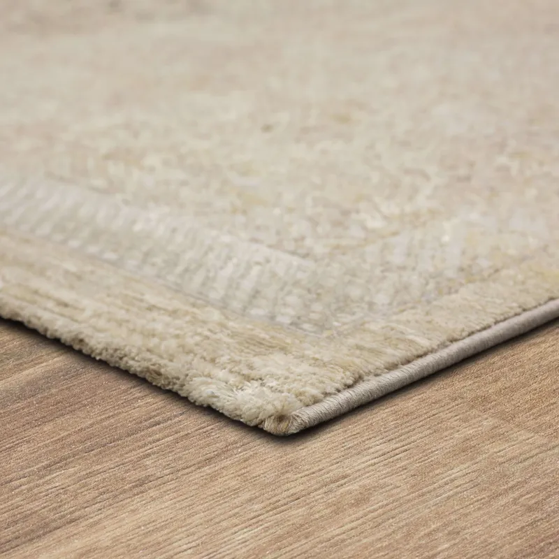 Surrey Hills Grinstead Flaxen Beige Rug - 9' x 12' Angle