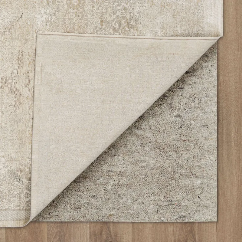 Surrey Hills Grinstead Flaxen Beige Rug - 9' x 12' Backing