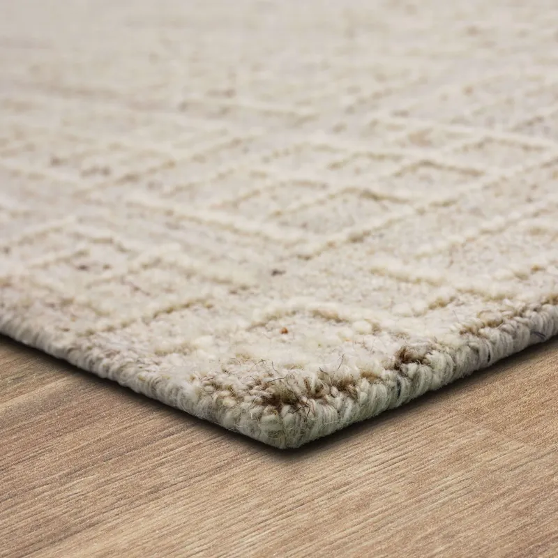Forsyth Park Groveland Ivory Beige Rug - 8' x 10' Angle