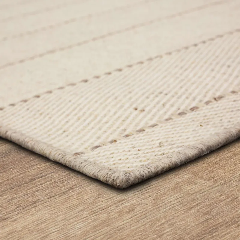 Harrington Beige Rug - 9' x 12' Angle
