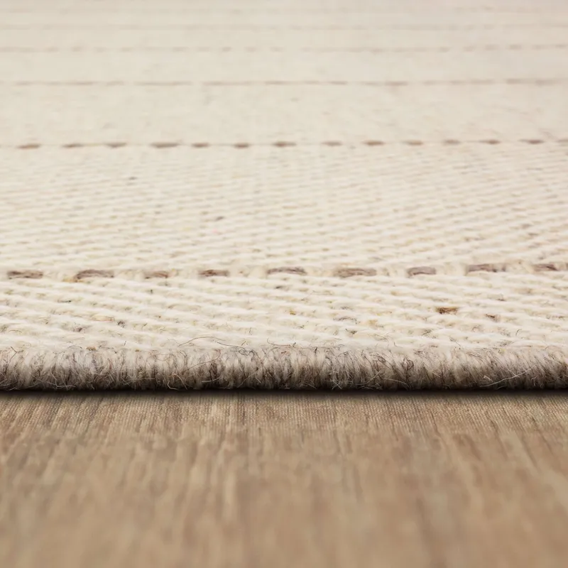 Harrington Beige Rug - 9' x 12' Pile