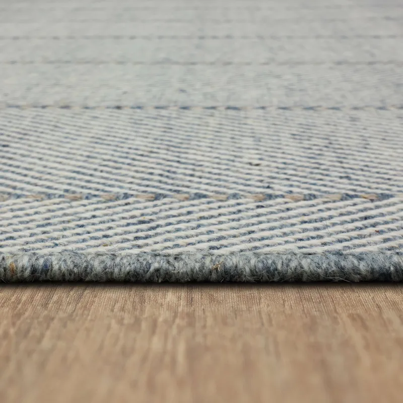 Harrington Blue Rug - 8' x 10' Pile