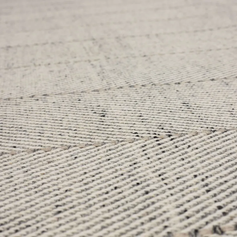 Harrington Grey Rug - 6' x 9' Closeup