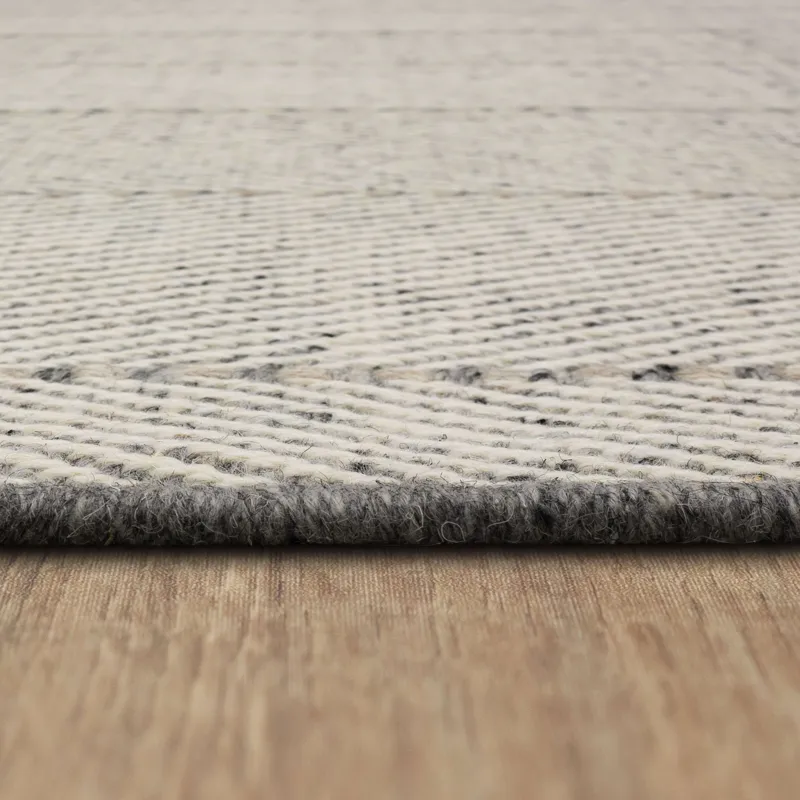Harrington Grey Rug - 6' x 9' Pile