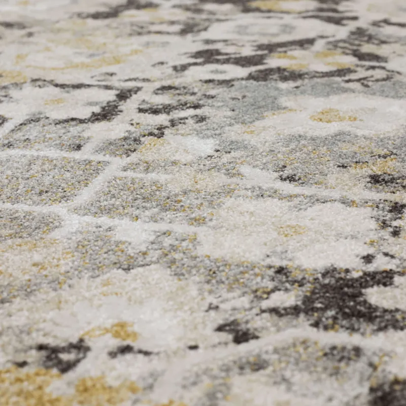 Windermere Ireby Gray Rug - 6'6" x 9'10" Closeup