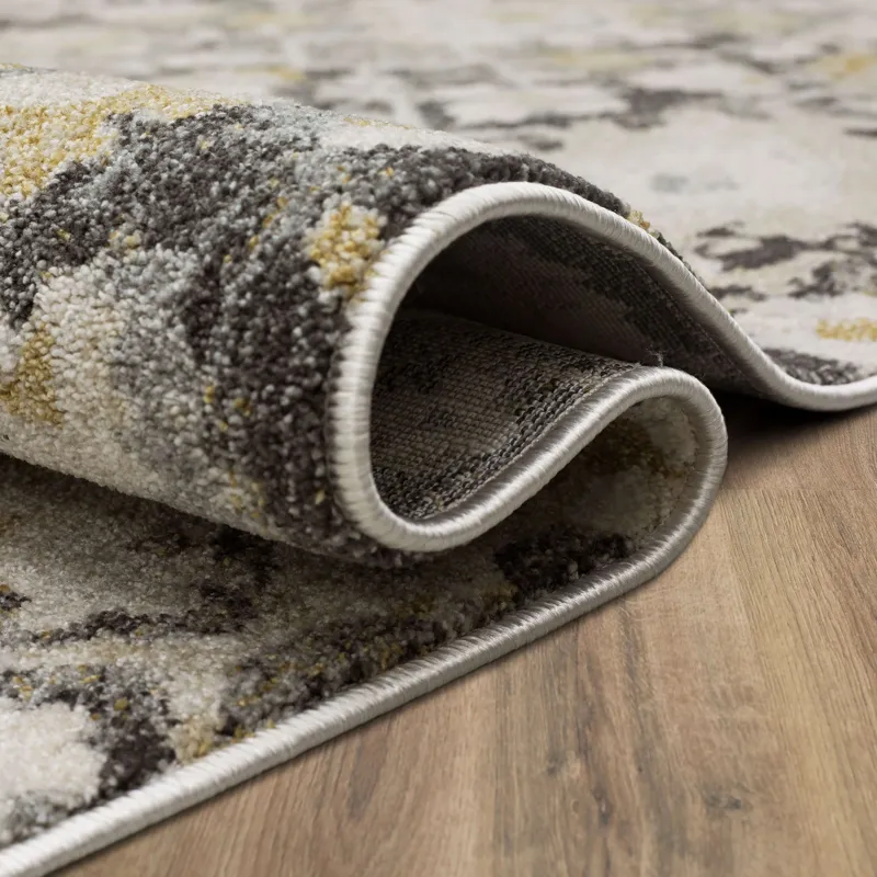 Windermere Ireby Gray Rug - 6'6" x 9'10" Roll