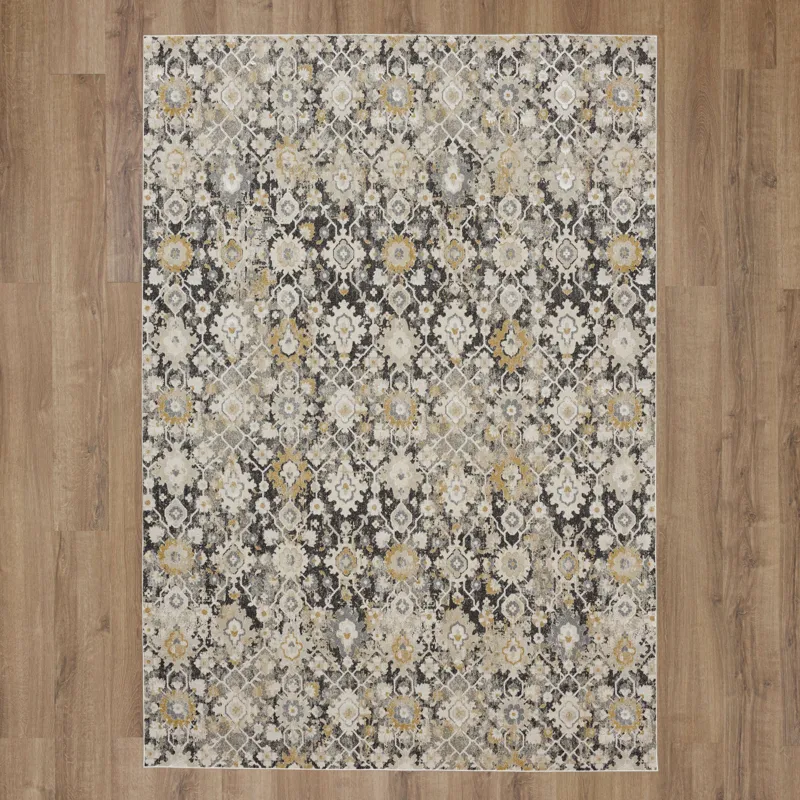 Windermere Ireby Gray Rug - 6'6" x 9'10" Floor