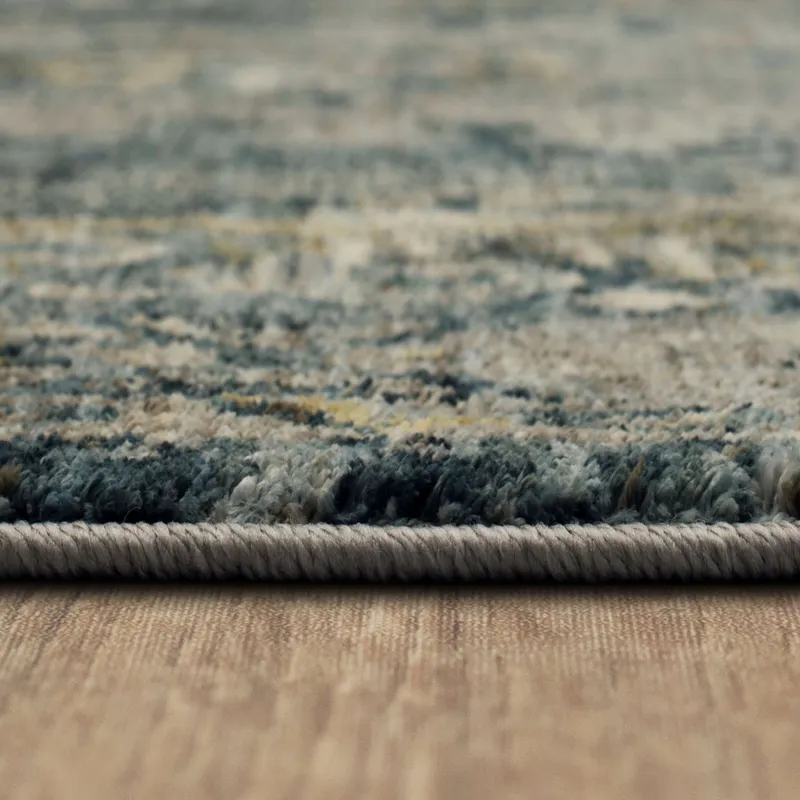 Marash Karamar Blue Rug - 7'10" x 10'3" Pile
