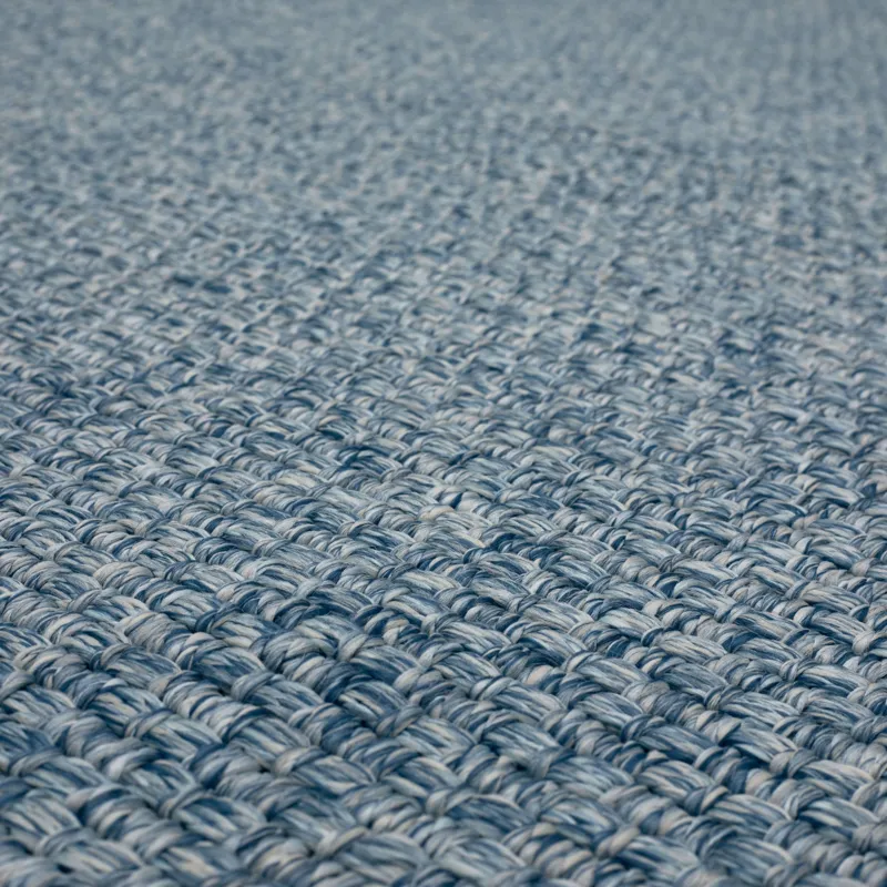 Lanai By Salt Life Blue Rug - 7'10" x 10' Closeup