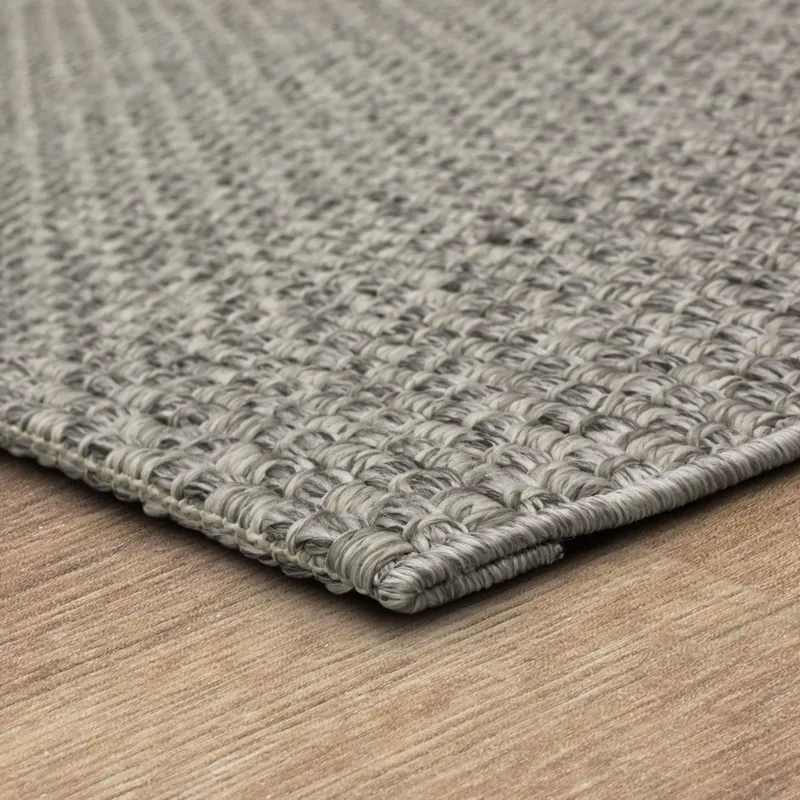 Lanai By Salt Life Grey Rug - 7'10" x 10' Angle