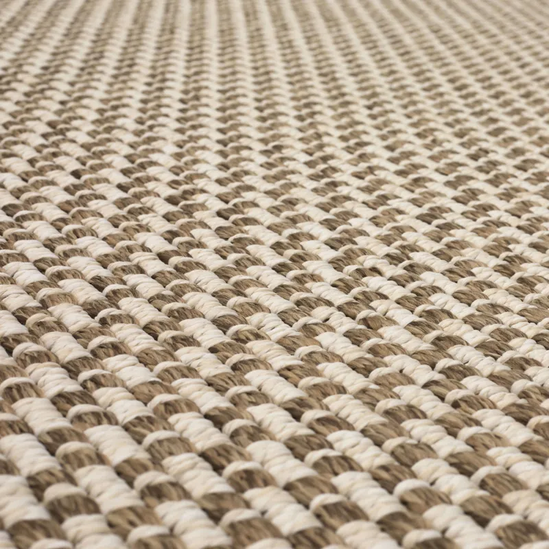 Lanai By Salt Life Natural Rug - 6'6" x 9' Closeup