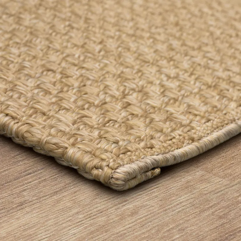 Lanai By Salt Life Tan Rug - 7'10" x 10' Angle