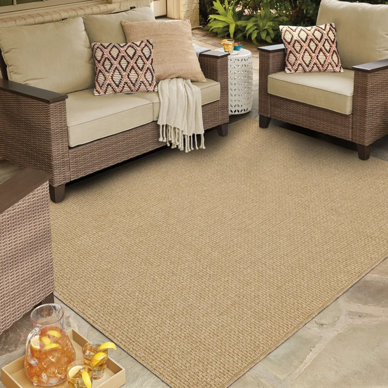 Lanai By Salt Life Tan Rug - 6'6" x 9' Lifestyle