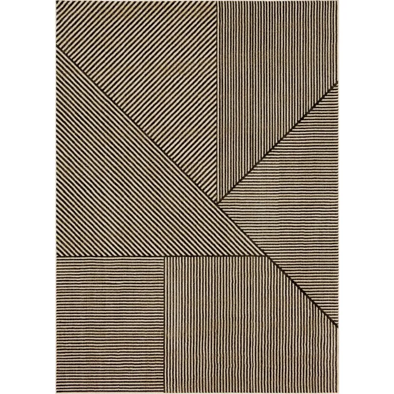 Bobby Berk by Karastan (Series 3) Bobby Berk by Karastan (Series 3) Linea Onyx Rug - 8' x 11'