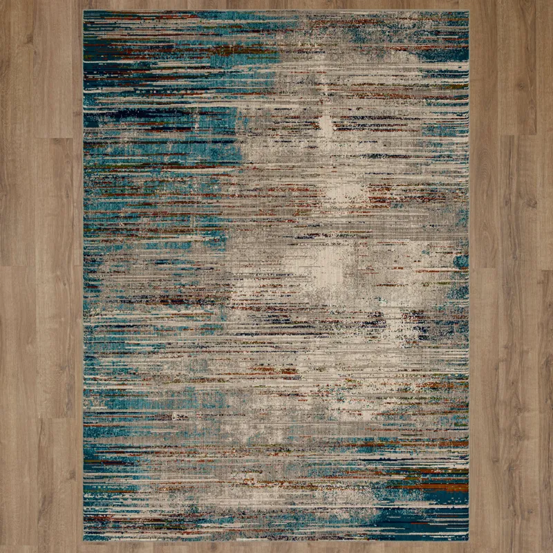 Meraki Singularity Lapis Rug - 5' x 8' Floor