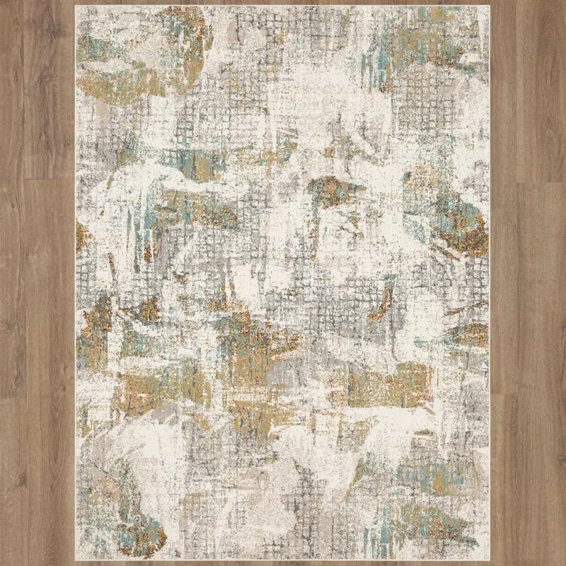Epiphany Merce Alabaster Rug - 5'3" x 7'10" Floor