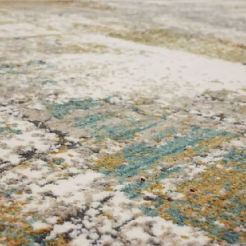 Epiphany Merce Alabaster Rug - 5'3" x 7'10" Closeup