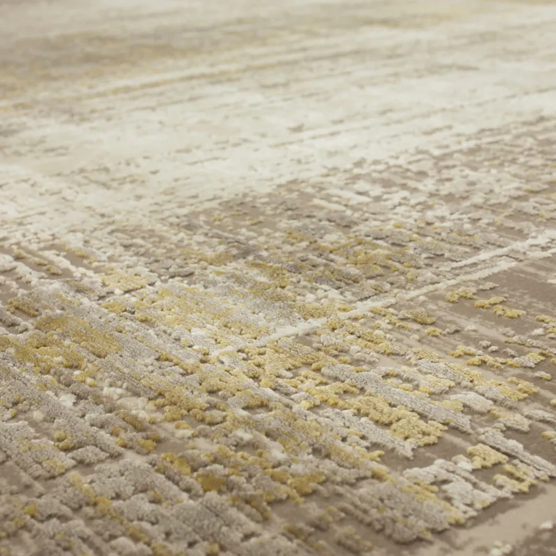 Tryst Messina Cream Rug - 5' x 8' Closeup