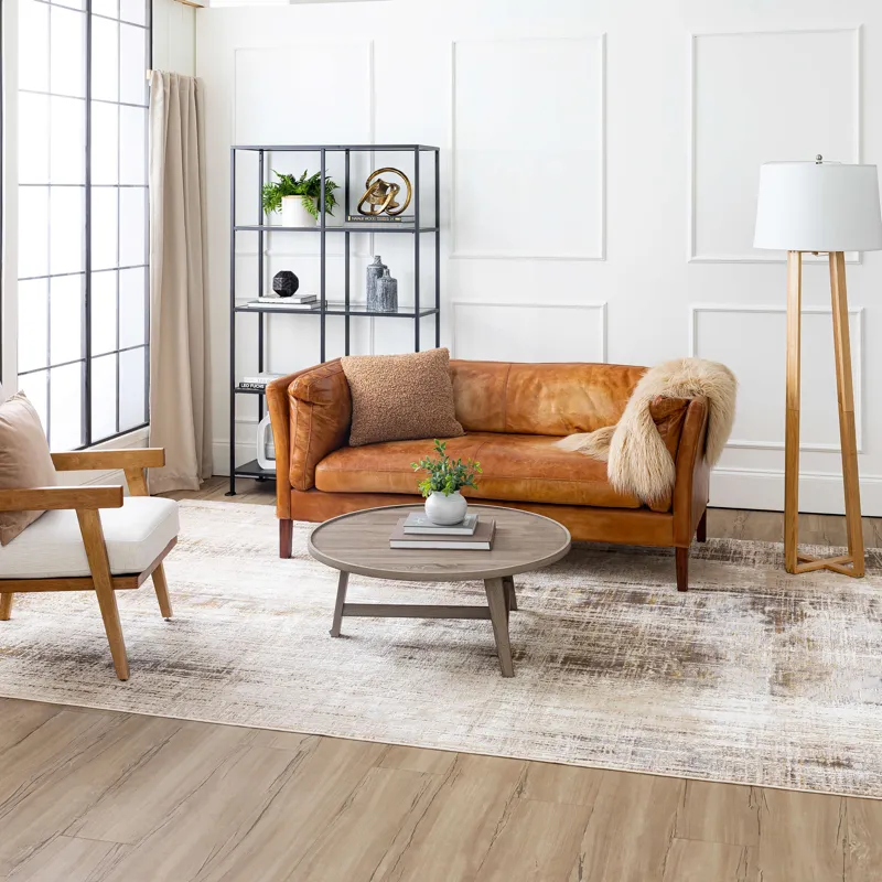 Tryst Messina Cream Rug - 8' x 11' Lifestyle