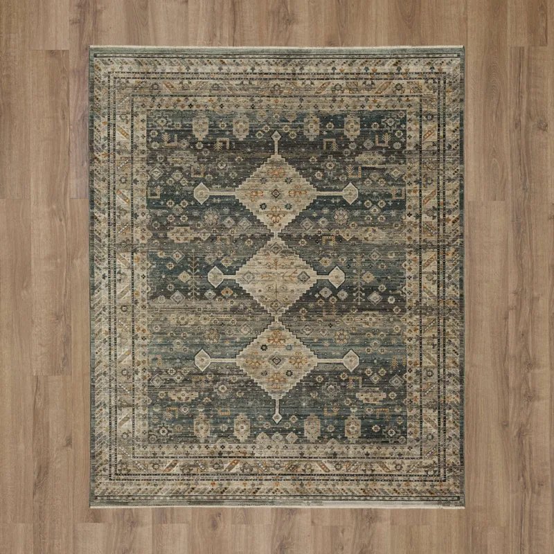Echo Milo Grey Rug - 9' x 12'2" Floor