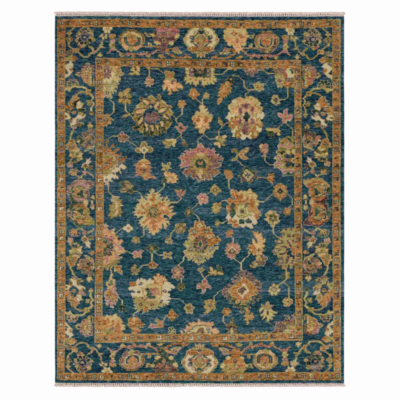 Percival Morgan Blue Rug - 9\' x 12\'