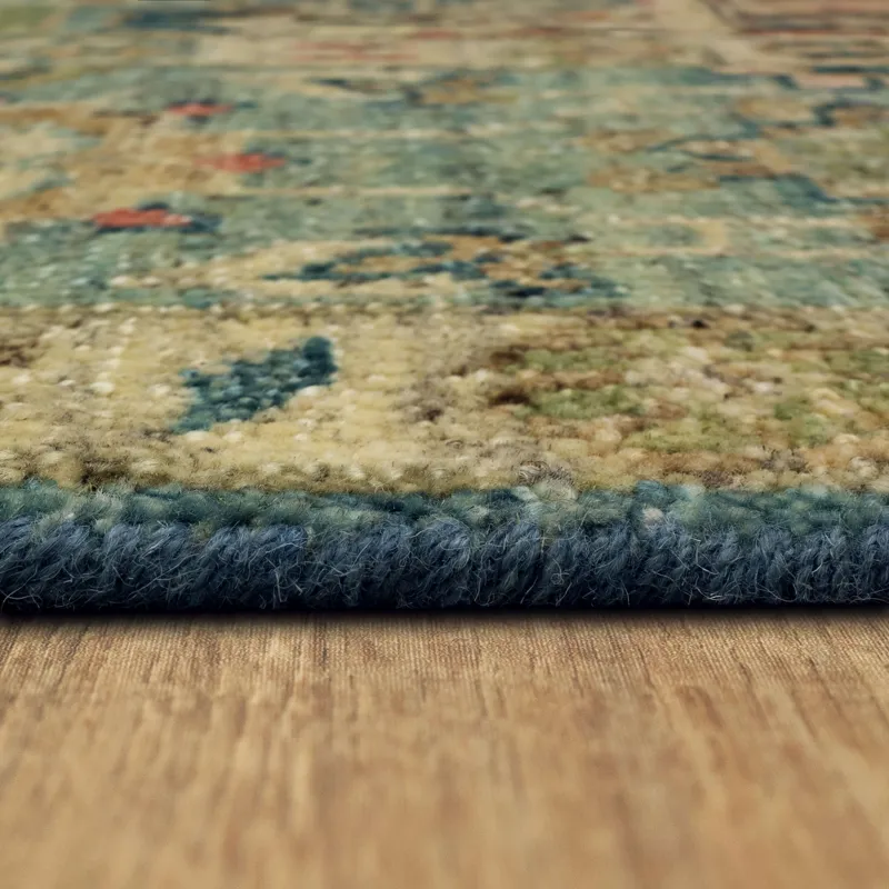 Sundar Nisha Navy Rug - 6' x 9' Pile