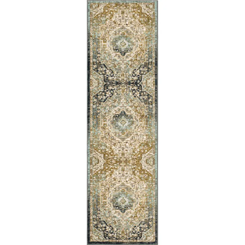 Touchstone Nore Jadeite Rug - 2'4" x 7'10"