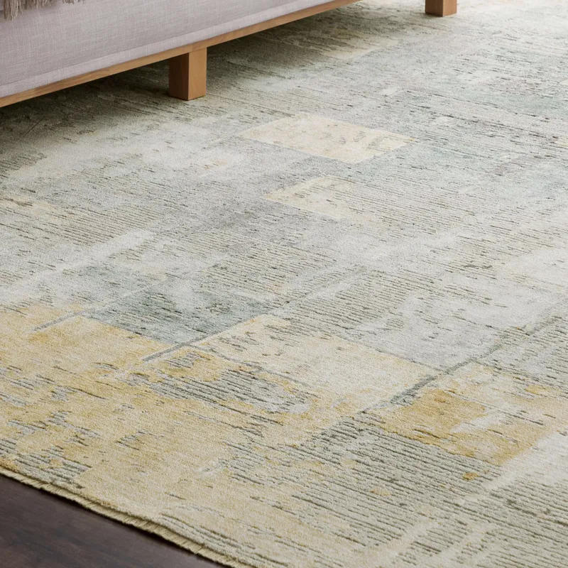 Memento Nostalgic Blue Rug - 8' x 10'5" Lifestyle