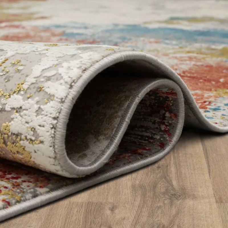 Tryst Nuvole Multi Rug - 8' x 11' Roll