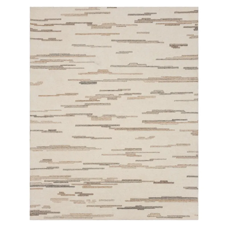 Forsyth Park Oyster Creek Ivory Beige Rug - 8\' x 10\'