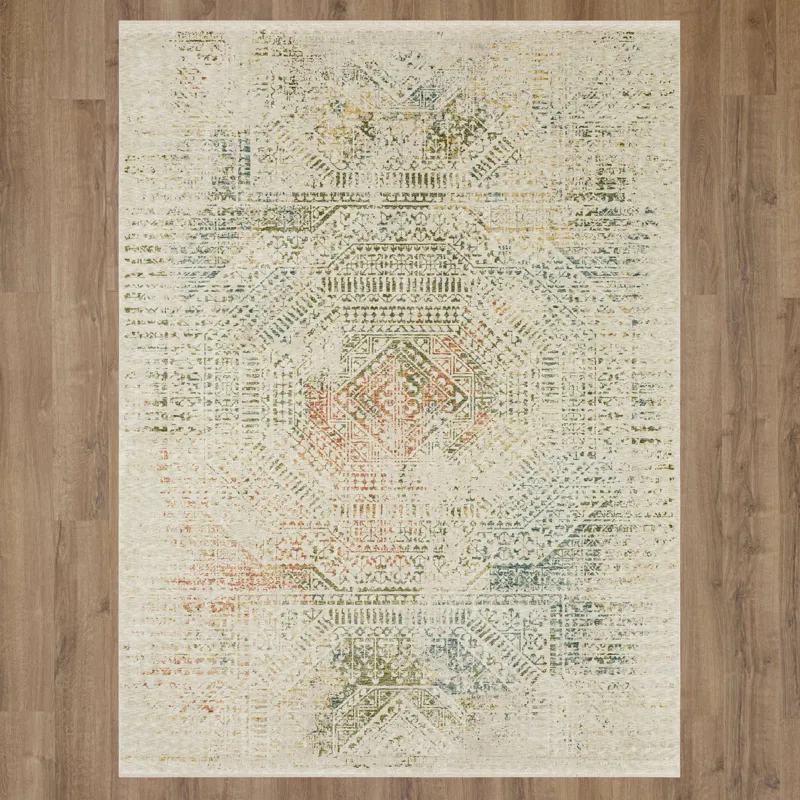 Memento Pathways Ivory Rug - 5' x 7'6" Floor