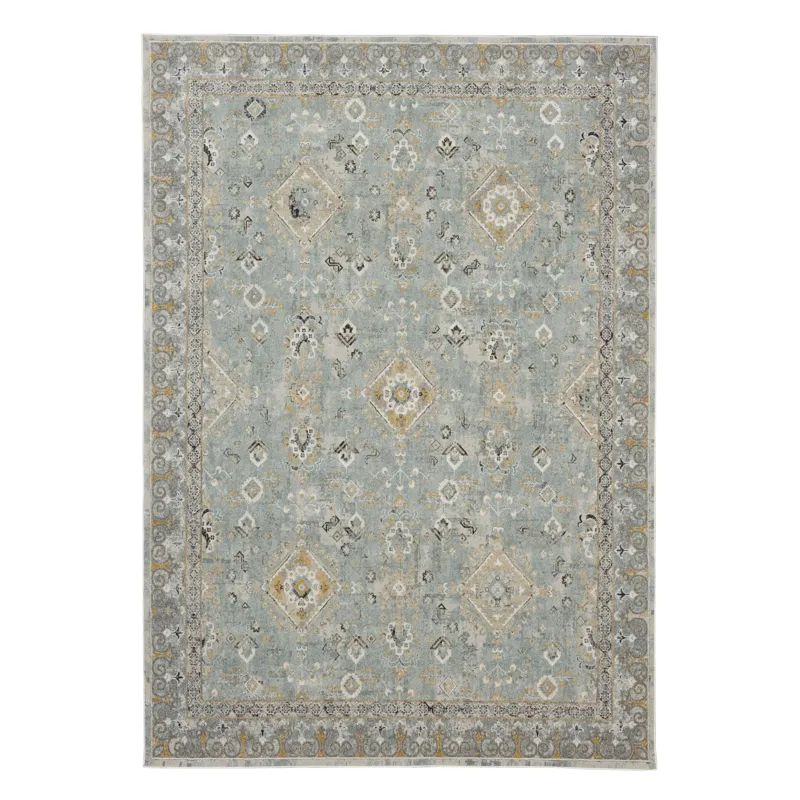 Windermere Ravenglass Blue Rug - 2\'6\" x 10\'