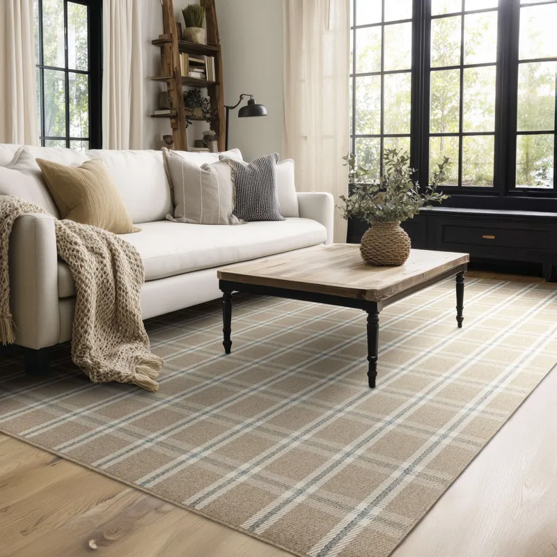 Scofield Denim Rug - 8' x 10' Lifestyle