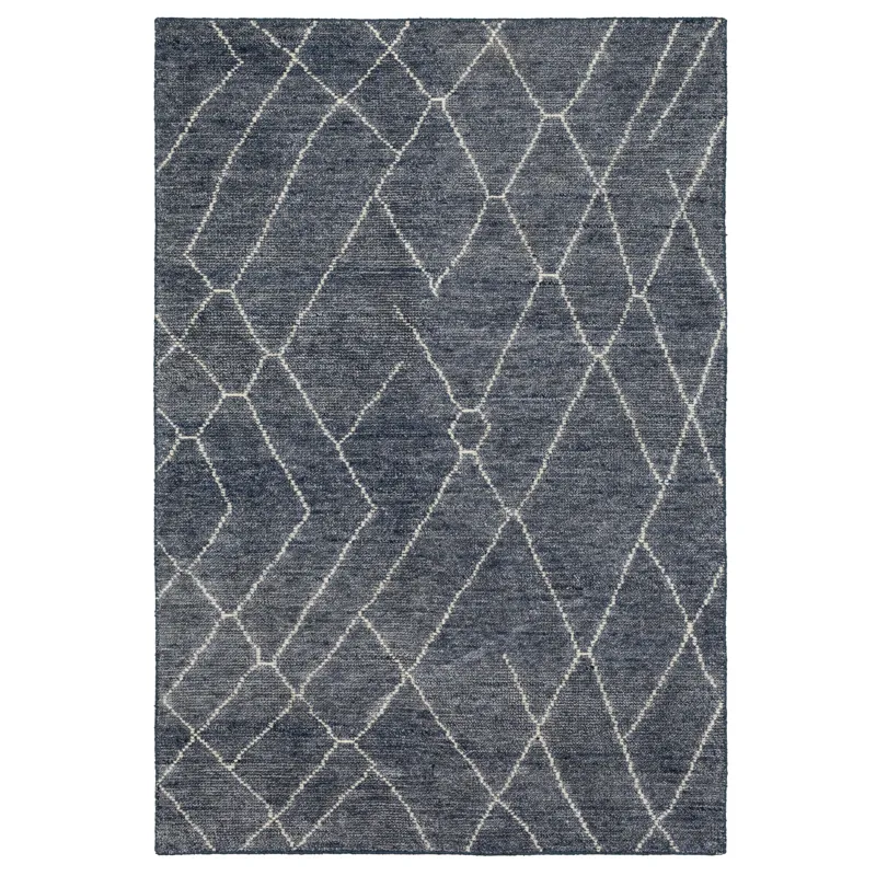 Tangier Spartel Blue Steel Rug - 8' x 10'