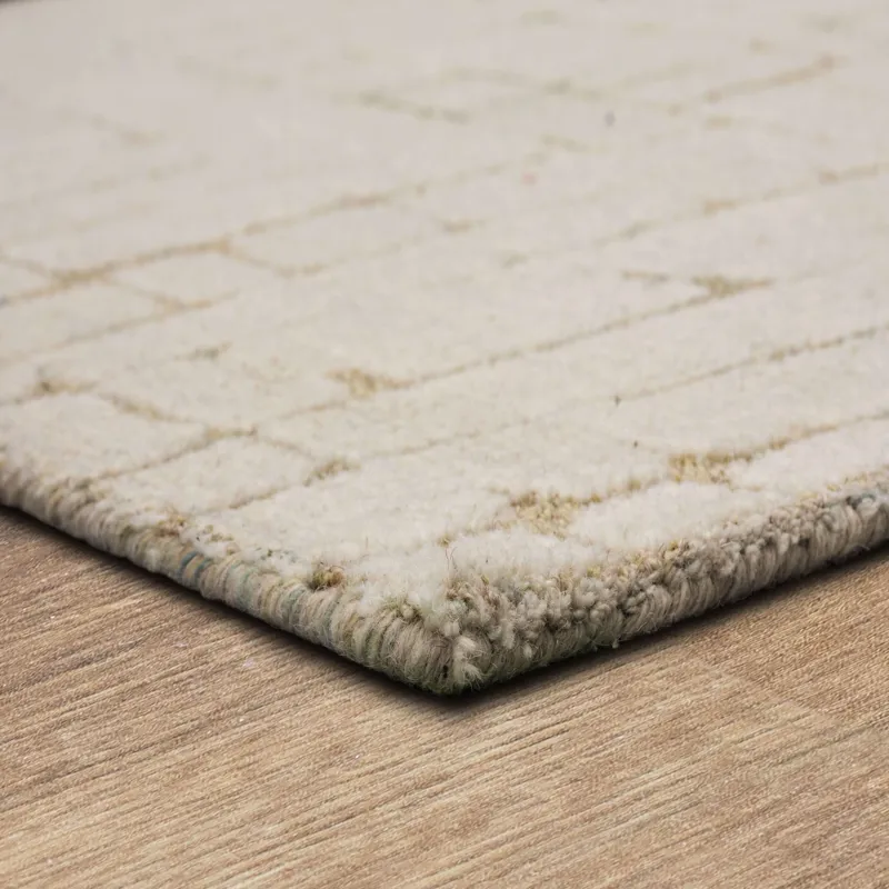 Forsyth Park Taylor Square Ivory Rug - 8' x 10' Angle