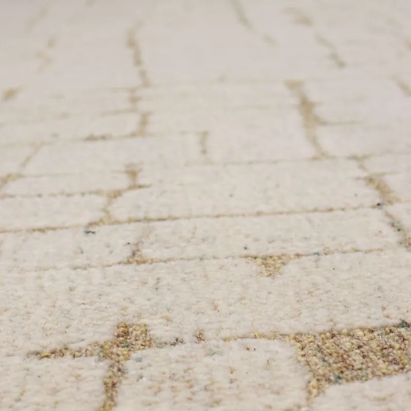 Forsyth Park Taylor Square Ivory Rug - 8' x 10' Closeup