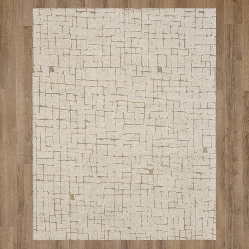 Forsyth Park Taylor Square Ivory Rug - 8' x 10' Floor