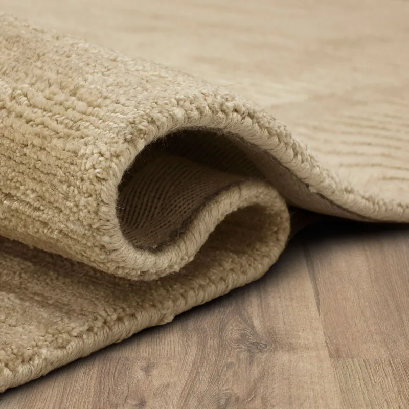 Bobby Berk by Karastan (Series 2) Terra Firma Cream Rug - 9' x 12' Roll