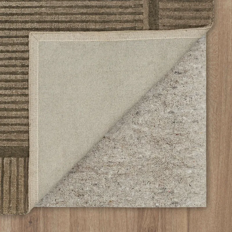 Bobby Berk by Karastan (Series 2) Terra Firma Flint Rug - 8' x 10' Backing