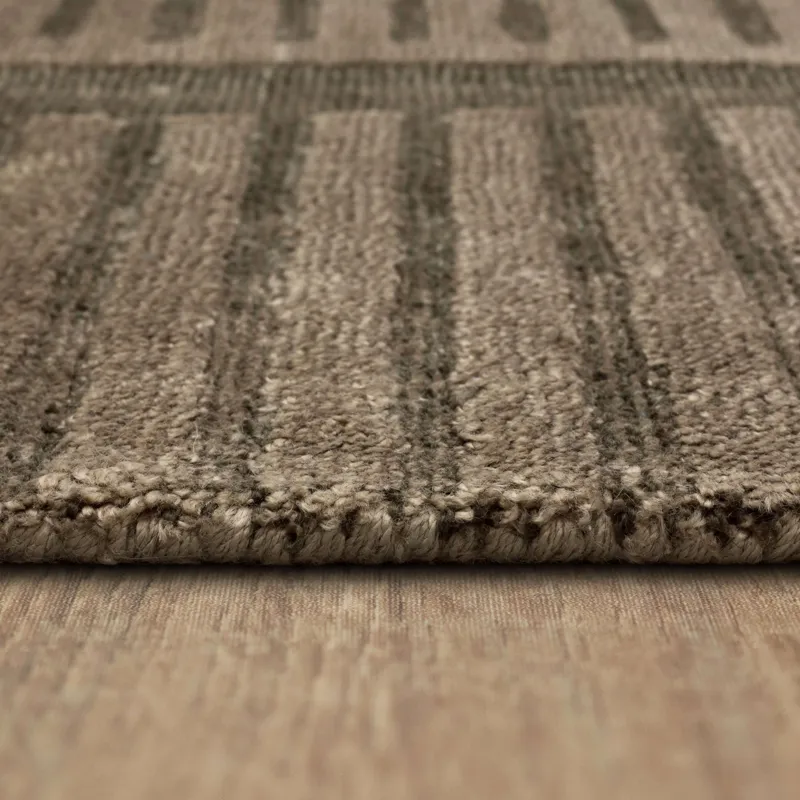 Bobby Berk by Karastan (Series 2) Terra Firma Flint Rug - 8' x 10' Pile