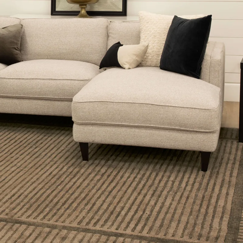 Bobby Berk by Karastan (Series 2) Terra Firma Flint Rug - 8' x 10' Lifestyle