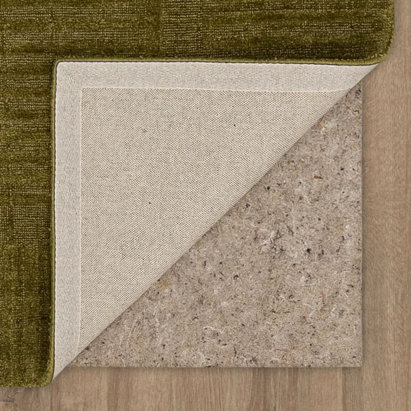 Bobby Berk by Karastan (Series 2) Terra Firma Moss Rug - 8' x 10' Backing