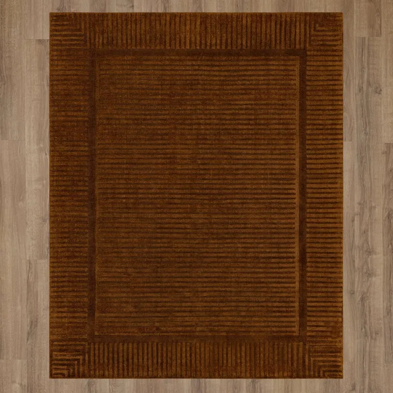 Bobby Berk by Karastan (Series 2) Terra Firma Sienna Rug - 8' x 10' Floor