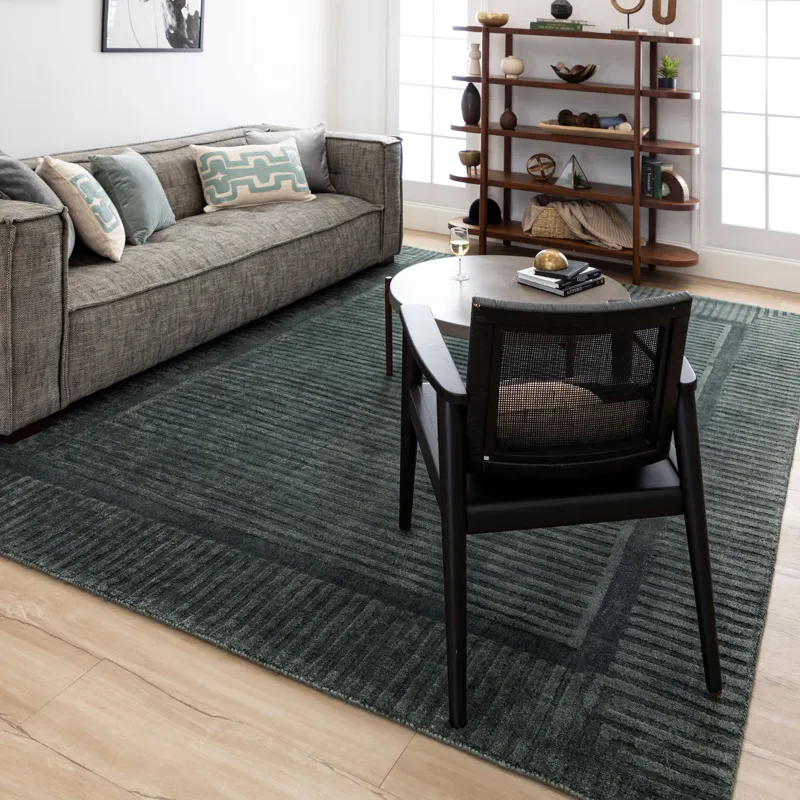 Bobby Berk by Karastan (Series 2) Terra Firma Twilight Rug - 8' x 10' Lifestyle