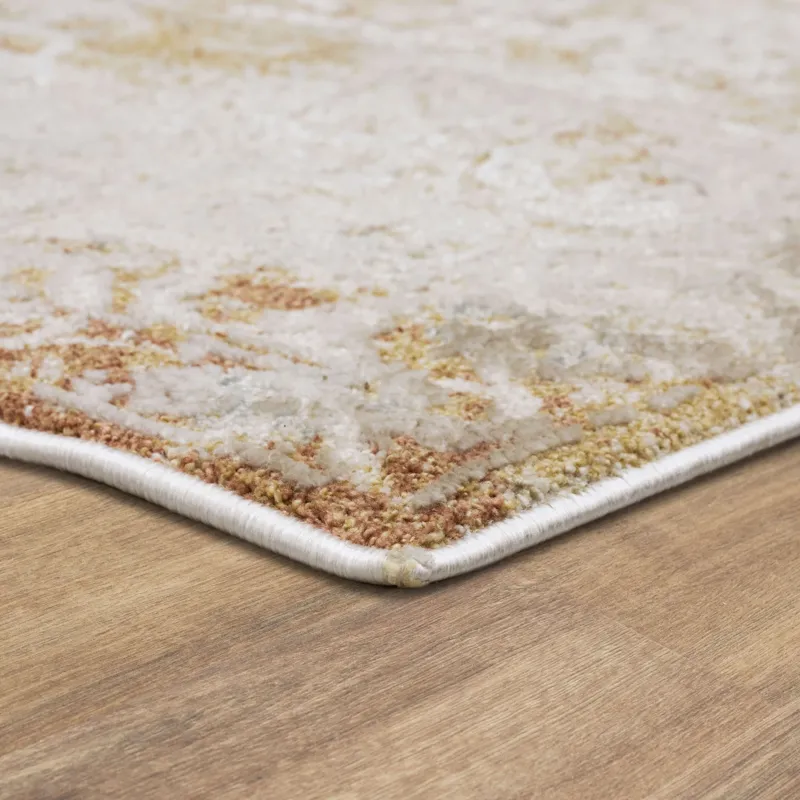 Windermere Tideswell Terracotta Rug - 9' x 12' Angle
