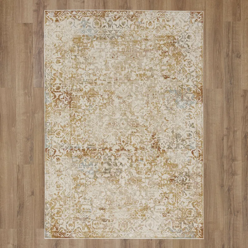 Windermere Tideswell Terracotta Rug - 9' x 12' Floor