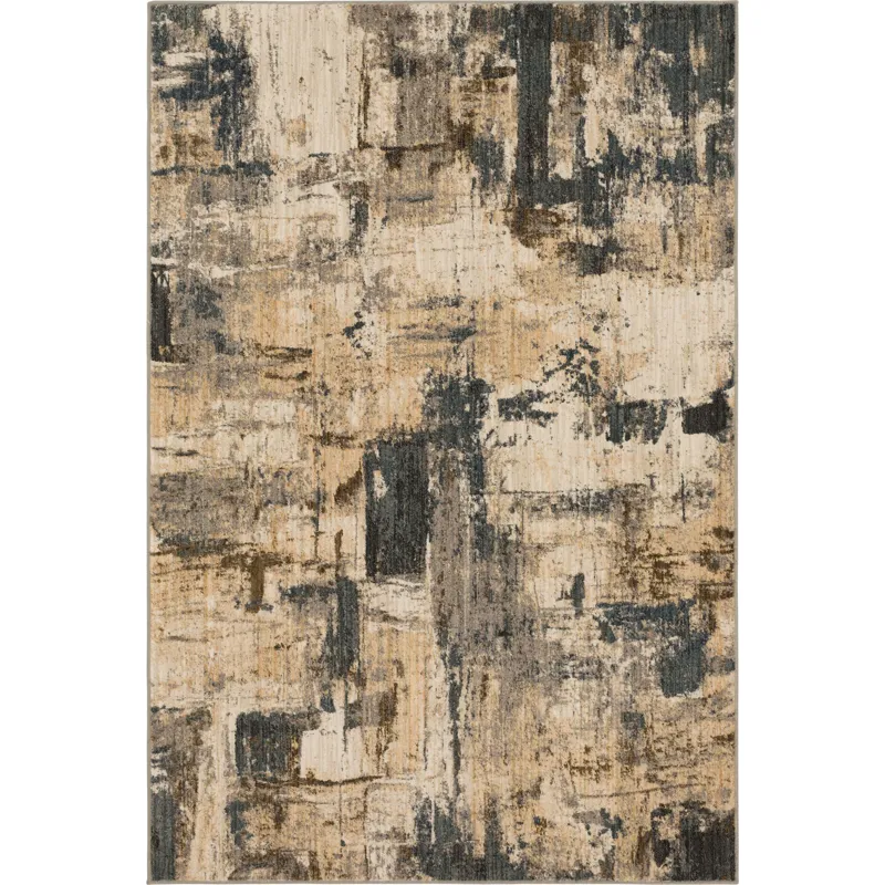 Elements Treviso Grey Rug - 5'3" x 7'10"