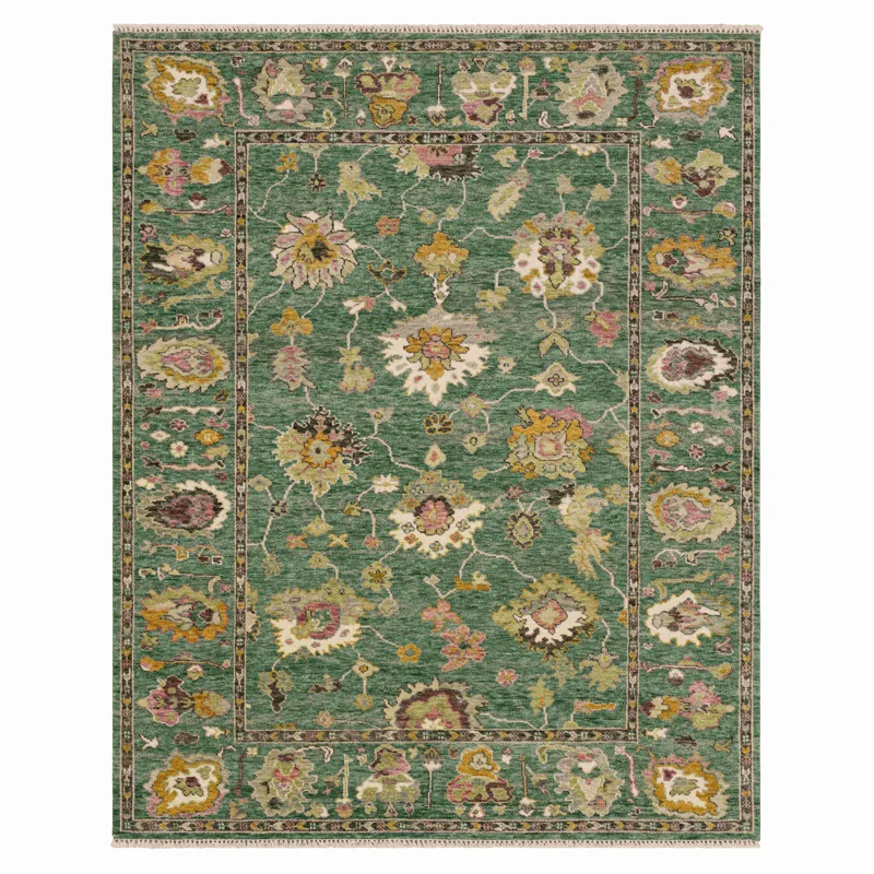Percival Tristan Teal Rug - 9\' x 12\'